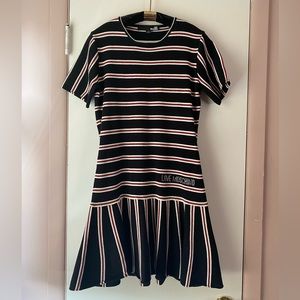 Love Moschino blended fabric knit dress